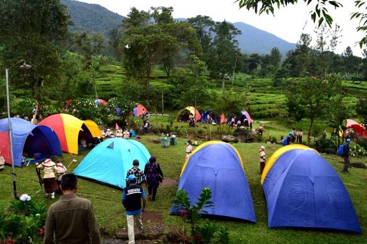 tempat yang dijadikan sebagai tempat perkemahan di gampong keureusep